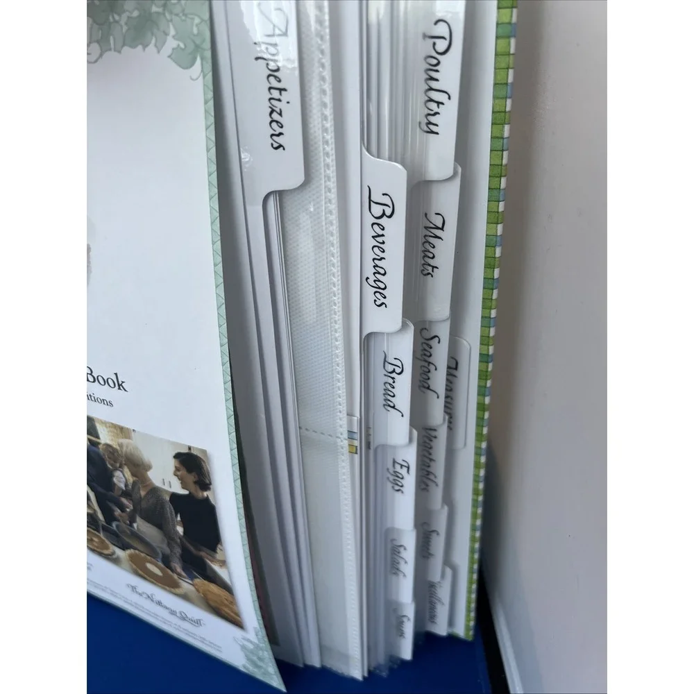 The Family Recipe Collection Book Binder With Tabs & Recipe Pages & Pockets 12